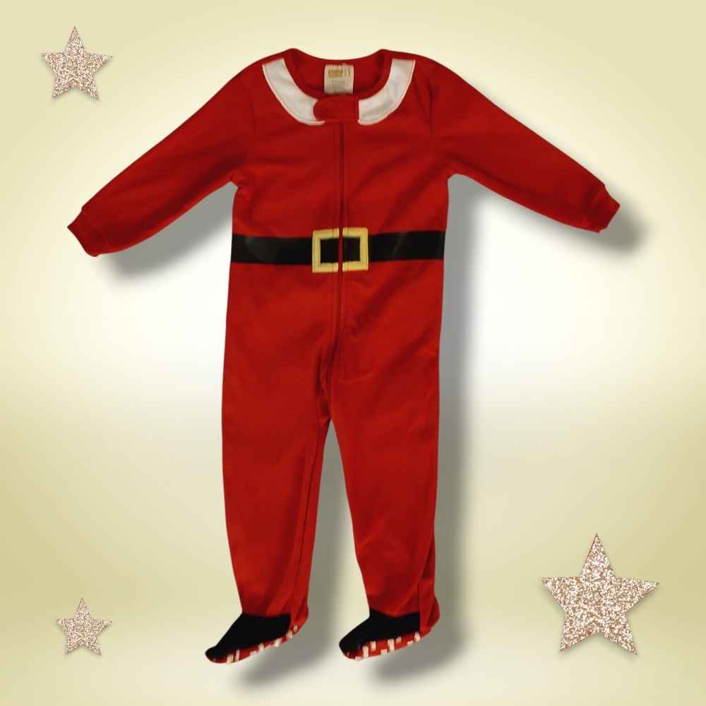 Baby 8 | Babies Cozy Santa Claus Onesie | 18-24 Months | Holiday | NEW | NWOT |